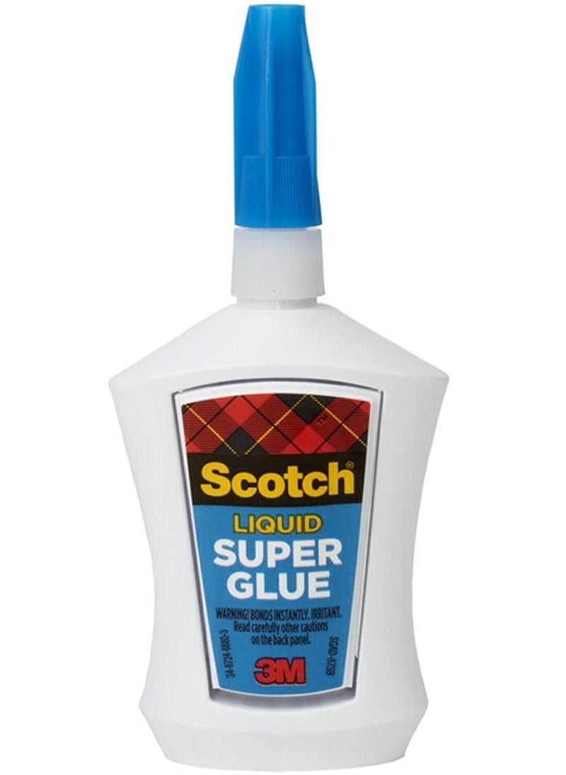 3M Scotch Super Glue In Precision Applicator Bottle 4 G  - Image 2