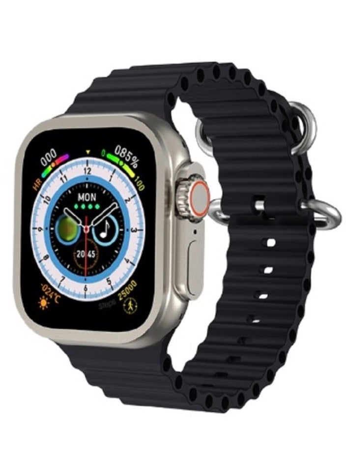 SP Smart Watch Ultra , 7 +1 With Health Fitness Tracker Sport Watch 7 addition Replacement Band 49MM-Multicolour  - Image 2