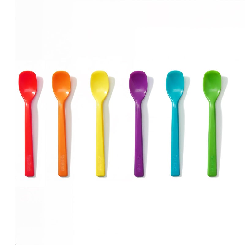 Yoku Made Small Silicone Stirring Spoon, Quiet and Reusable Espresso Coffee Stirrer, Mini Spatula, Jar Scraper for Sauce Seasoning and Yogurt - Image 1