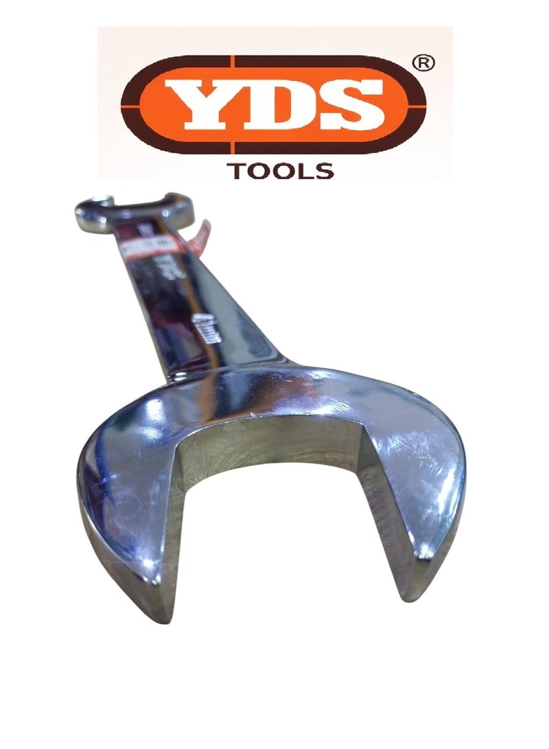 YDS Tools Double Open End Spanner 36 × 41mm – Model 10006138 – 1090g Weight – Polished Chrome Steel Wrench for Heavy-Duty Industrial Use - Image 2