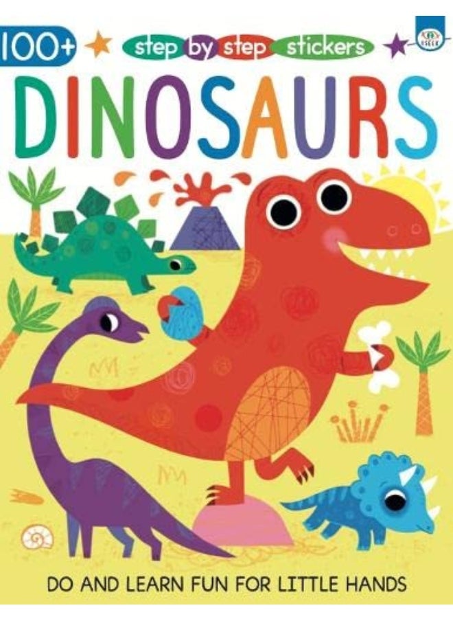 Step by Step Stickers Dinosaurs  - Image 1