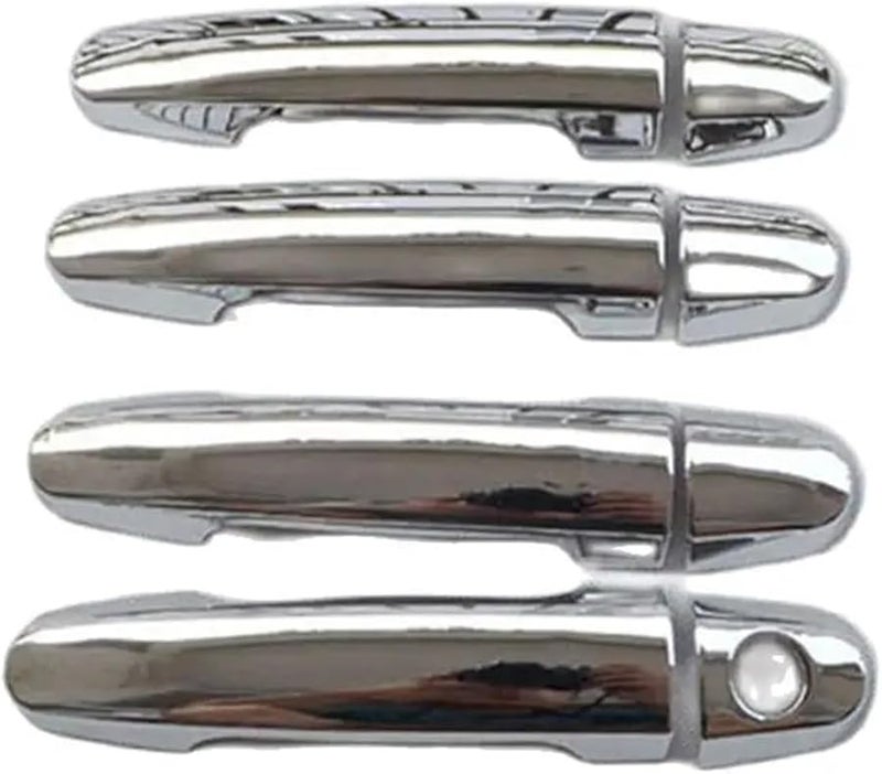 Chrome Door Handle Cover Trim For Toyota Fortuner Hilux SW4 2005 2014 4dc1 Color - Image 4