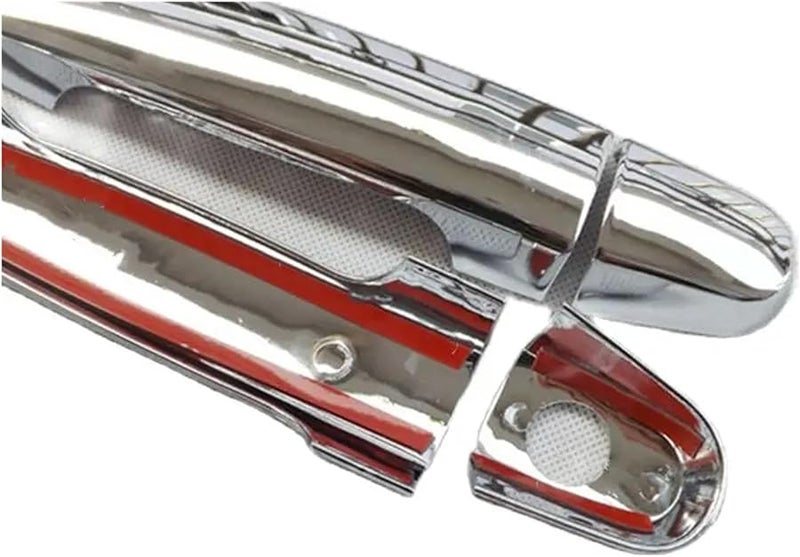 Chrome Door Handle Cover Trim For Toyota Fortuner Hilux SW4 2005 2014 4dc1 Color - Image 5