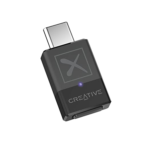 Creative BTW5 Smart Bluetooth 53 Audio Transmitter with aptX Adaptive HighResolution 24bit 96 kHz Audio DeviceSwitching Function Works with PCMacGaming Consoles - Image 1