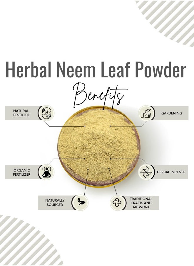 Awafi Mill Awafi Mill Neem Leaf Powder - 100% Natural Azadirachta Indica Powder  - Image 2