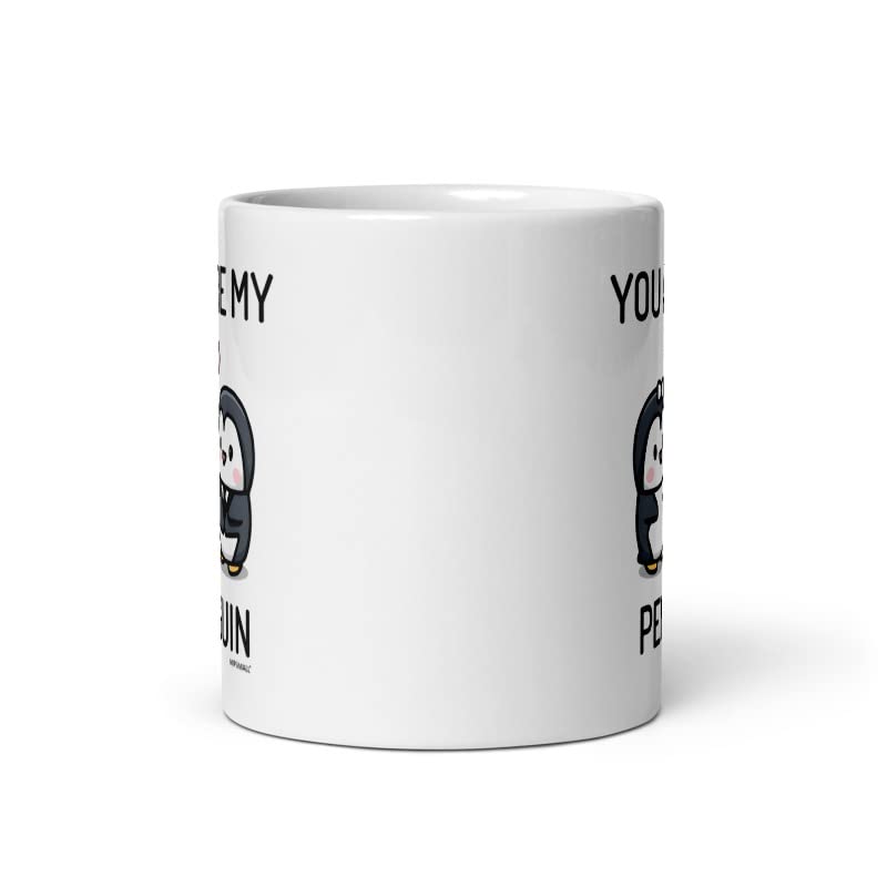 MIPOMALL Valentines Day Gifts, You are My Penguin Mug, White Coffee Mugs Tea Cup, Valentine Present idea, Gift for Wife, Husband, Boyfriend, Girlfriend, Couple, Lovers, Fiance, Fiancee - C301 - Image 3