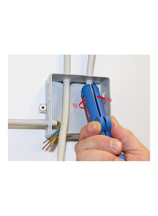 WEICON قشارة كابلات دائرية رقم 13 مفككة للكابلات الدائرية والمقاومة للرطوبة بقطر 6.0 - 13.0 ملم. (على سبيل المثال، كابل NYM مقاس 3x1.5 إلى 5x2.5 مم²) أداة تفكيك احترافية - Image 2