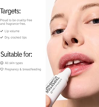 The Inkey List The Inkey List Tripeptide Plumping Lip Balm 10ml Non Tingling Lip Plumpe Hydrates Dry Cracked Lips Fragrance Free Suitable For All Skin Types  - Image 3