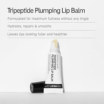 The Inkey List The Inkey List Tripeptide Plumping Lip Balm 10ml Non Tingling Lip Plumpe Hydrates Dry Cracked Lips Fragrance Free Suitable For All Skin Types  - Image 2