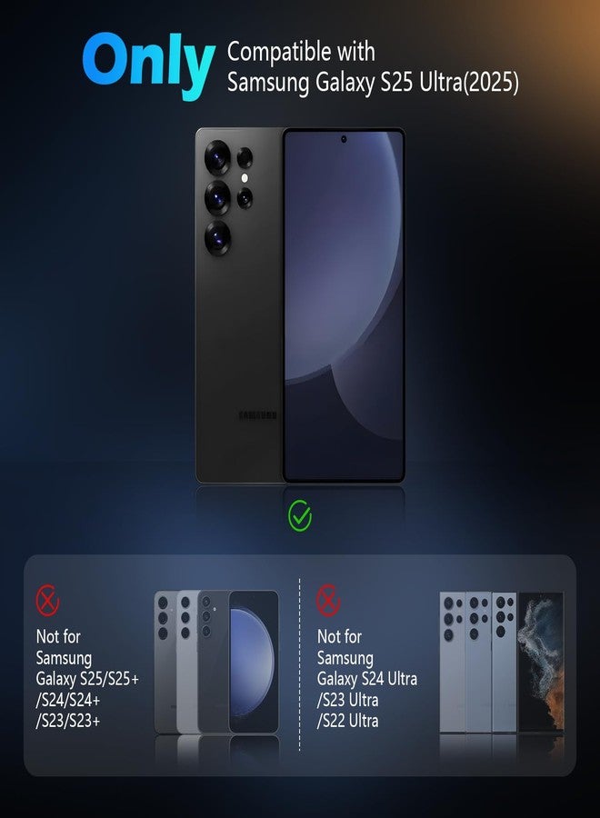 imluckies 4 Packs for Samsung Galaxy S25 Ultra Camera Lens Protector, Ultra-HD Tempered Glass & 9H Anti-Scratch Back Camera Screen Protective Film, Case-Friendly for S25Ultra, Clear - Image 4