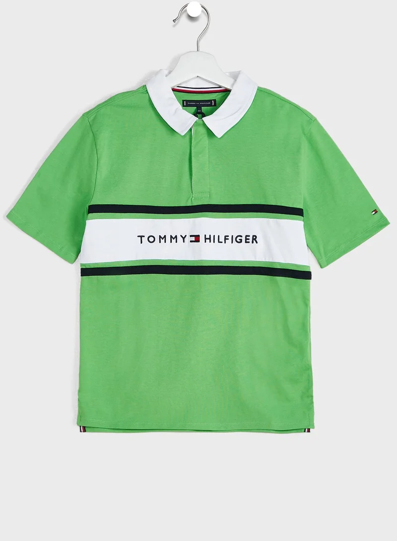 TOMMY HILFIGER Youth Oversized Logo Polo