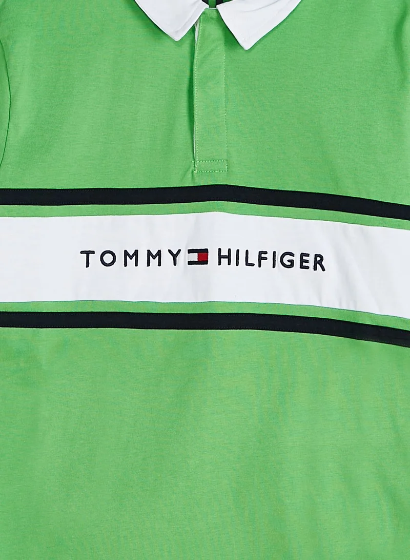TOMMY HILFIGER Youth Oversized Logo Polo