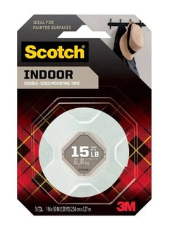 3M Double Sided Foam Mounting Tape 1 Inch Width  - Image 1
