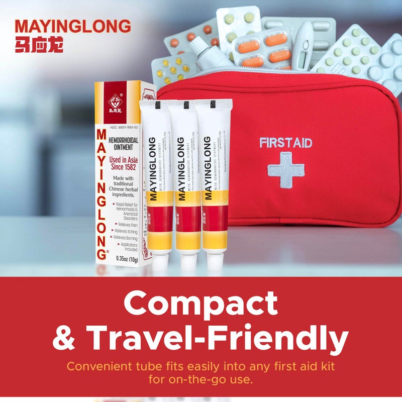 Mayinglong Musk Hemorrhoidal Ointment, Helps Relieve Itching, Burning, or Discomfort Fast (3 Pack) - Image 5