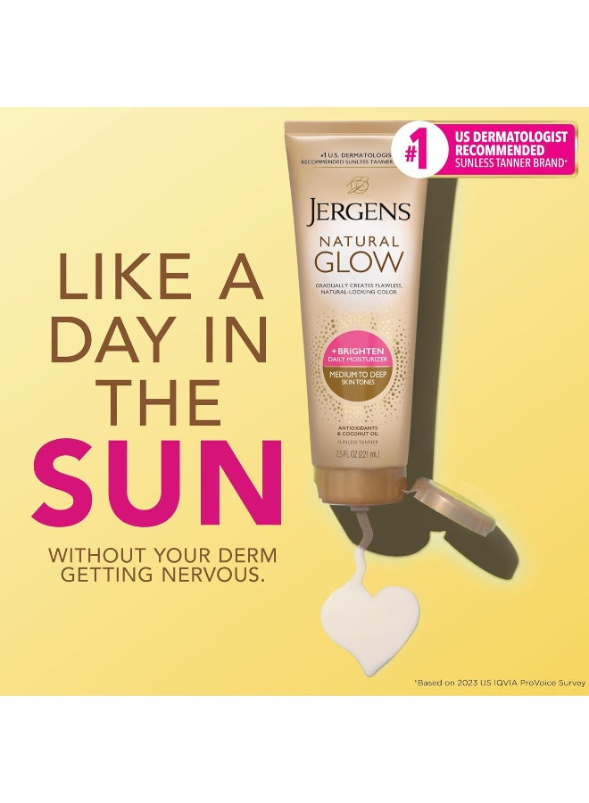 جرجنز مرطب يومي ناتشورال جلو لتجديد البشرة بدرجة معتدلة الى متوسطة 7.5 اونصة سائلة (221 مل) من جيرجينز - Image 3