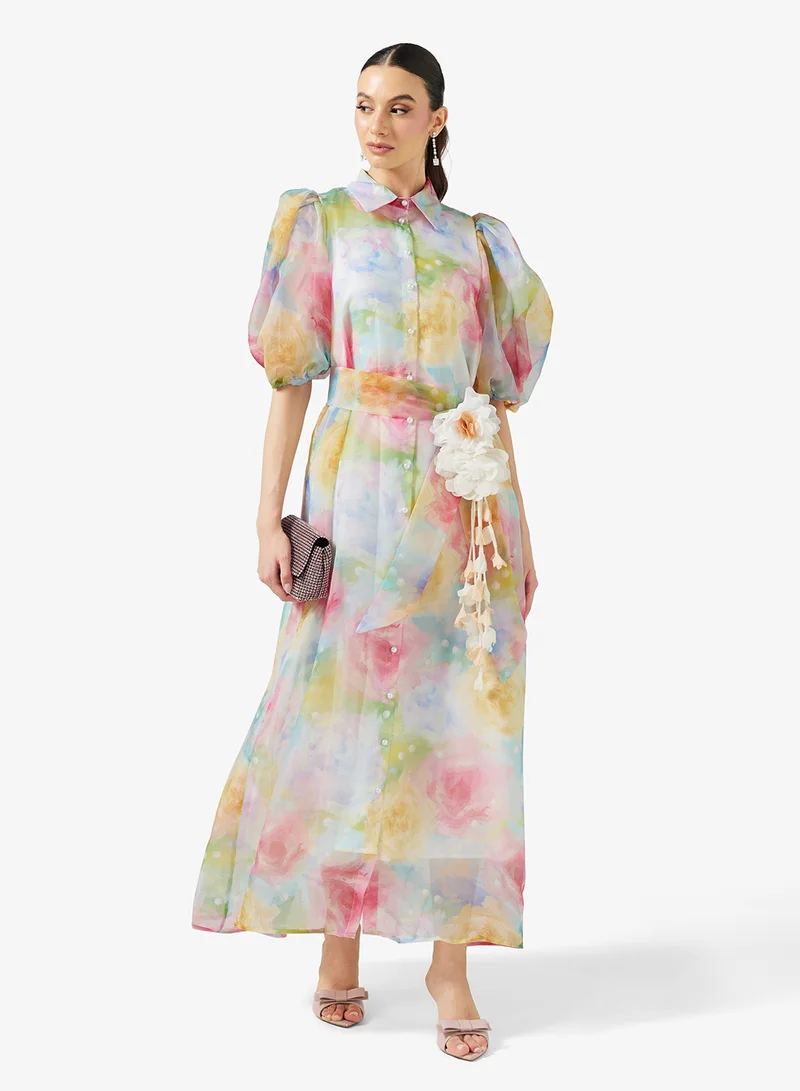 Khizana  Floral Print Dress for Women | Best Price UAE