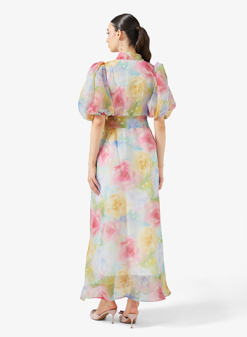 Khizana Floral Print Dress - Image 2
