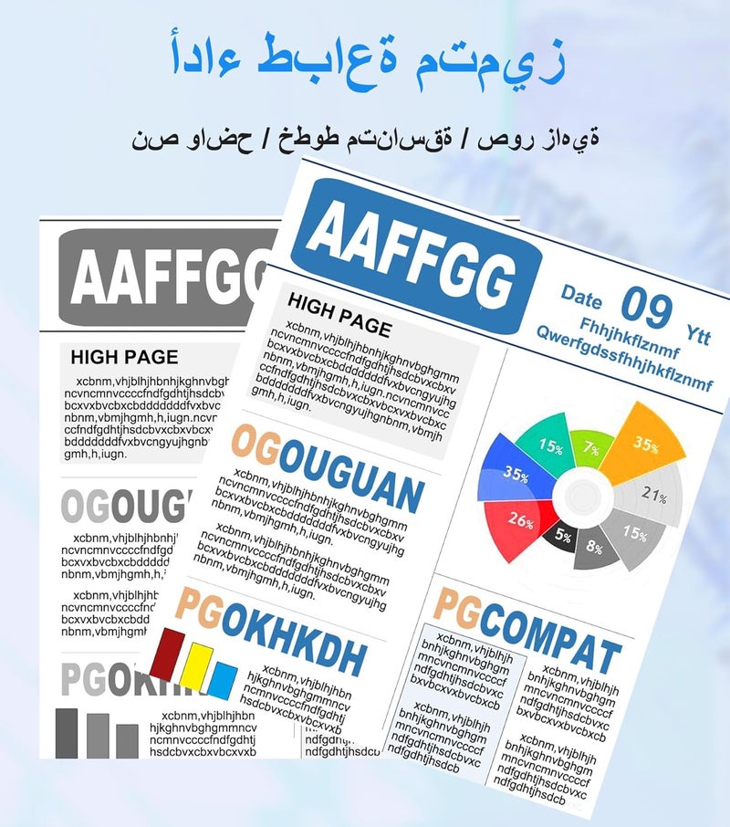 خرطوشة حبر OGOUGUNA المعاد تصنيعها 123 بديل لـ HP 123 123XL لطابعات Officejet 3830 4560 Deskjet 2130 2620 2630 2632 3639 Envy 4513 4520 4521 4522 (1 أسود 1 ثلاثي الألوان) - Image 4