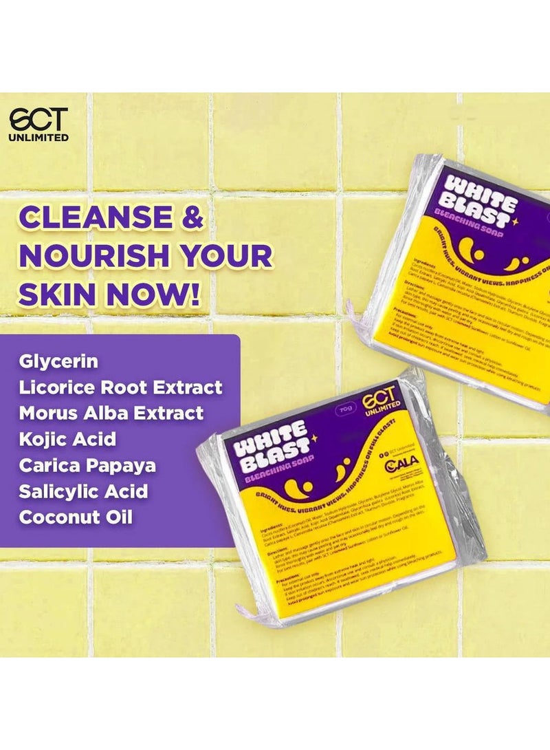 إس سي تي صابون التبييض وايت بلاست 70 جرام - Image 4
