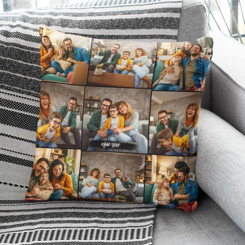 K1Gifts Personalized Gift Custom Photo Pillow for Birthday Gift Valentines Day Gift Birthday Gifts for Girls Boys Gift for Girlfriend Gift for Boyfriend 12x12Inch30x30cm Only Cover - Image 1