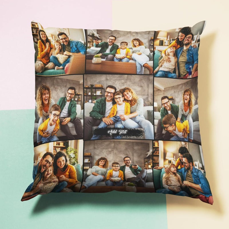 K1Gifts Personalized Gift Custom Photo Pillow for Birthday Gift Valentines Day Gift Birthday Gifts for Girls Boys Gift for Girlfriend Gift for Boyfriend 12x12Inch30x30cm Only Cover - Image 2