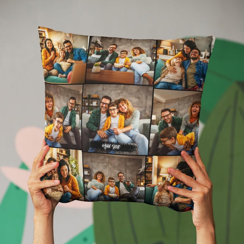 K1Gifts Personalized Gift Custom Photo Pillow for Birthday Gift Valentines Day Gift Birthday Gifts for Girls Boys Gift for Girlfriend Gift for Boyfriend 12x12Inch30x30cm Only Cover - Image 4