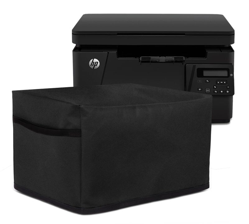 Cranique Dust Proof Printer Cover for HP LaserJet Pro MFP M126nw - Black - Image 1