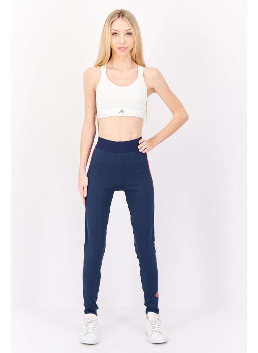 Adidas - Women Sportswear Fit Training Leggings, Navy - Image 1
