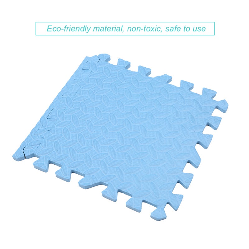 Eva Foam Flooring Tiles 30x30x1.2cm Superior Cushioning Comfort - Easy Setup Gym Flooring for Living Room Bedroom Balcony Toddler Play Areas Yoga Workouts - Image 5