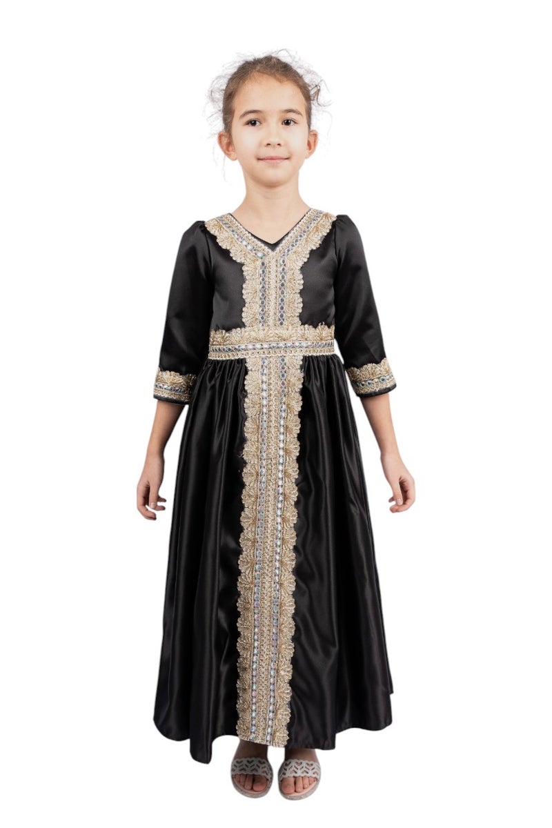 دىدانيالا دانييلا - جلبية منتصف الليل المهيبة - أسود - Image 1