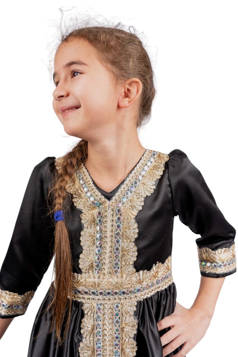 دىدانيالا دانييلا - جلبية منتصف الليل المهيبة - أسود - Image 3