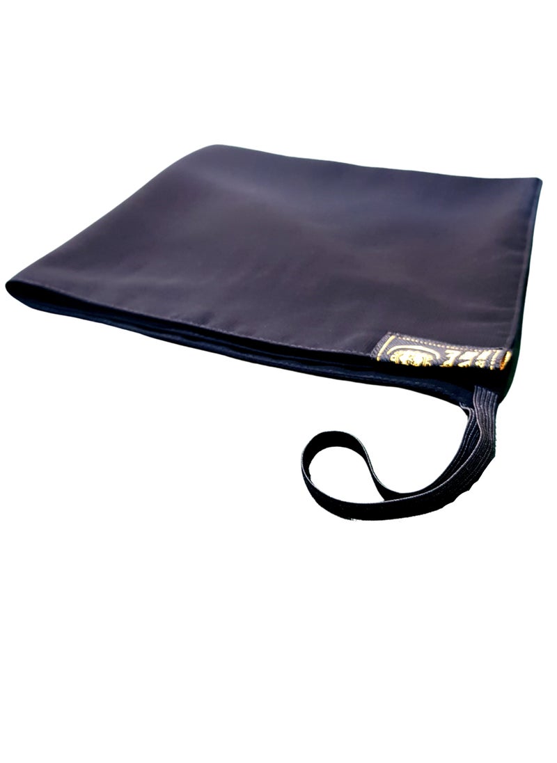 AL MAHJAR - Niqab With Elastic Band Elastic Half Niqab Half Niqab Face Cover One Size - AL MAHJAR - Image 1