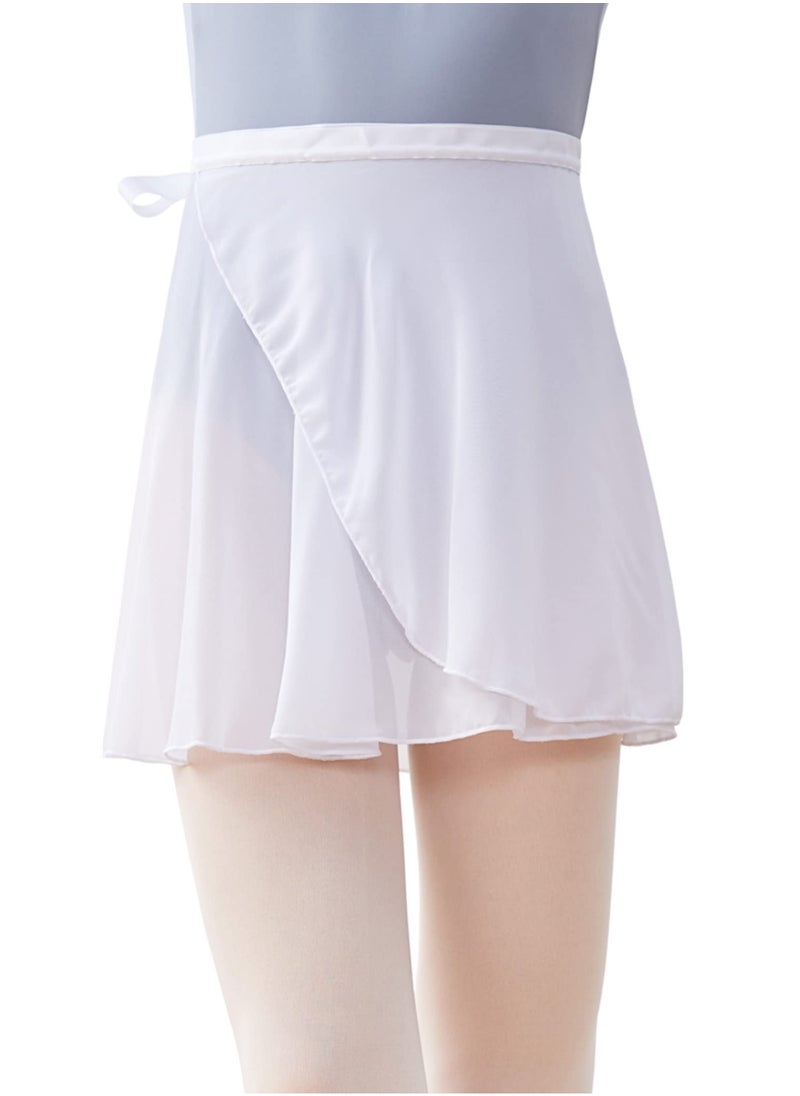 BenQuand - Ballet Wrap Skirt, Chiffon Dance Wrap Skirt with Adjustable Waist Tie Gymnastics Ballet Skirts for Girls Women - Image 1