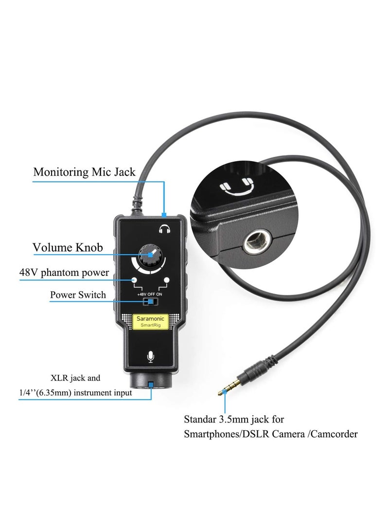 Saramonic SmartRig II Audio Adapter for Professional Microphones/Guitars - Image 2