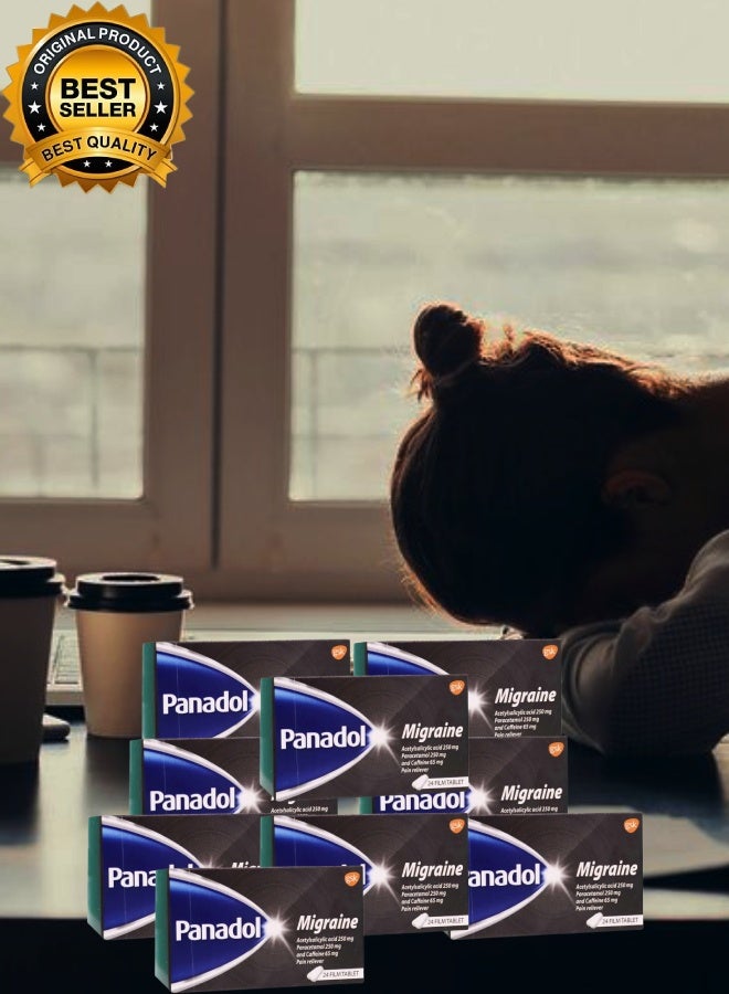 Panadol 9 Pieces Panadol Migraine 24 Tablet - Image 1
