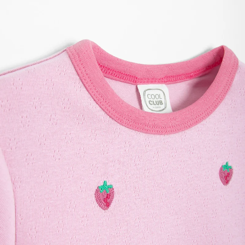 كول كلوب من سمييك CCG3211504 PINK COTTON T-SHIRT S/S