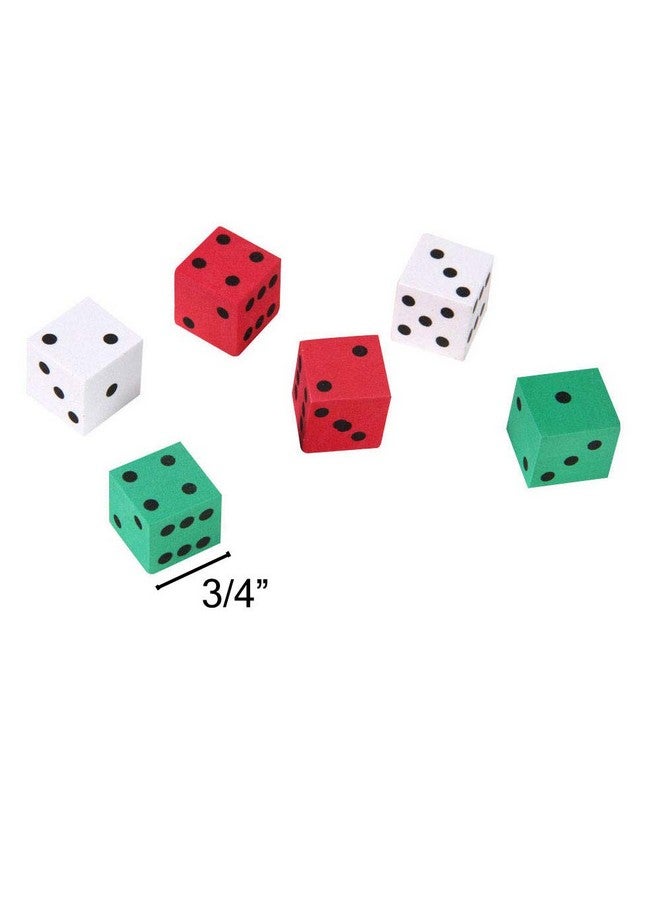 hand2mind hand2mind Manipulite 3 Color Dot Dice, 5/8", Set of 72 - Image 4