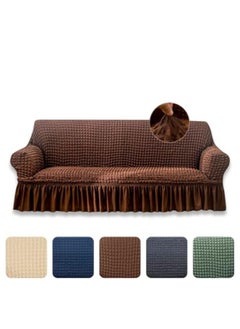 3 seater brown