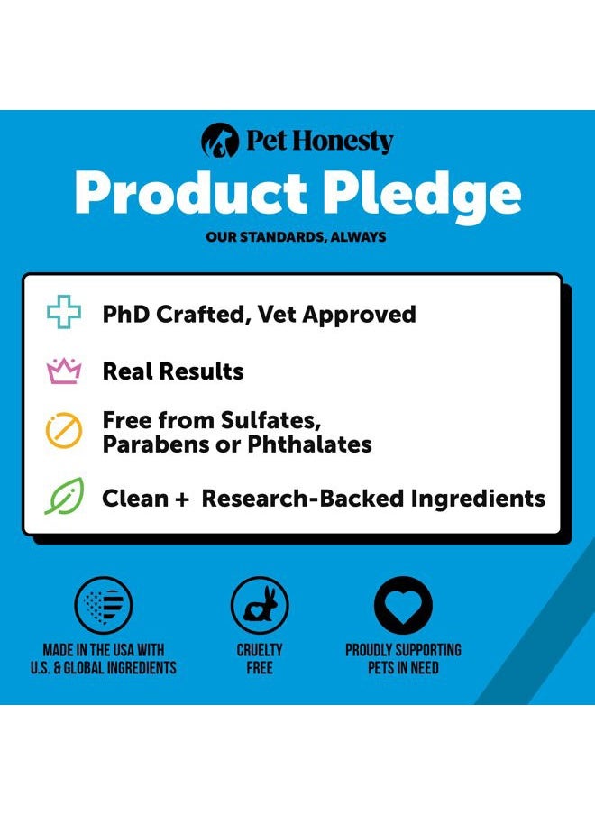 PETHONESTY - Chlorhexidine Cat & Dog Seasonal Itch Relief Shampoo, for Allergies, Itching, Skin and Coat Supplement, Helps Shedding, Hot Spots, Deodorizing Dog Shampoo & Grooming Supplies,16oz - Image 1