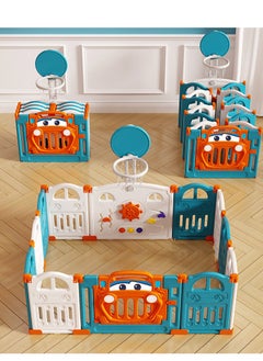 Arabest 14 Panel Baby Playpen, Indoor or Outdoor Kids Safety Activity Center Foldable Baby Fence Kid Play Yard with Safety Lock Gate, Portable for Children from 10 Months to 6 Years Old  - Image 3
