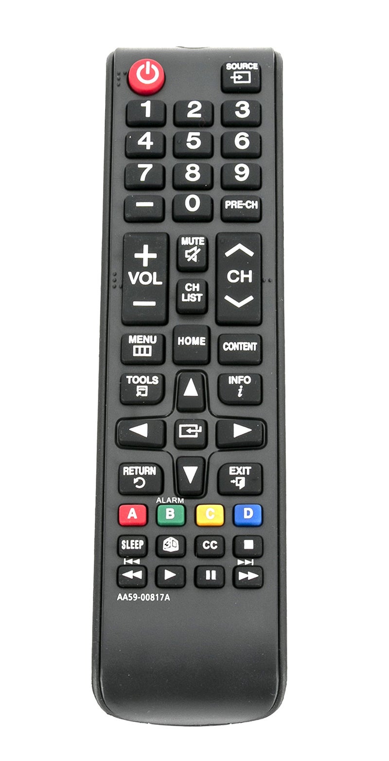 Vinabty New AA59-00817A Replaced Remote fit for Samsung LCD TV HG32NB670BF HG32NB677BF HG40NB670FF HG40NB677FF HG28NB670 HG32NA470 HG32NA477 HG32NA478GF HG32NB690 HG39NA577 HG40NB670 HG40NB677 - Image 1
