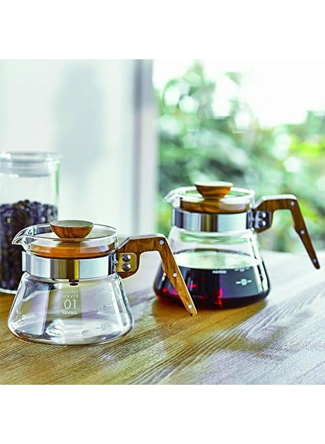 هاريو محضرة القهوة 600 مل خشب زيتون - Image 2