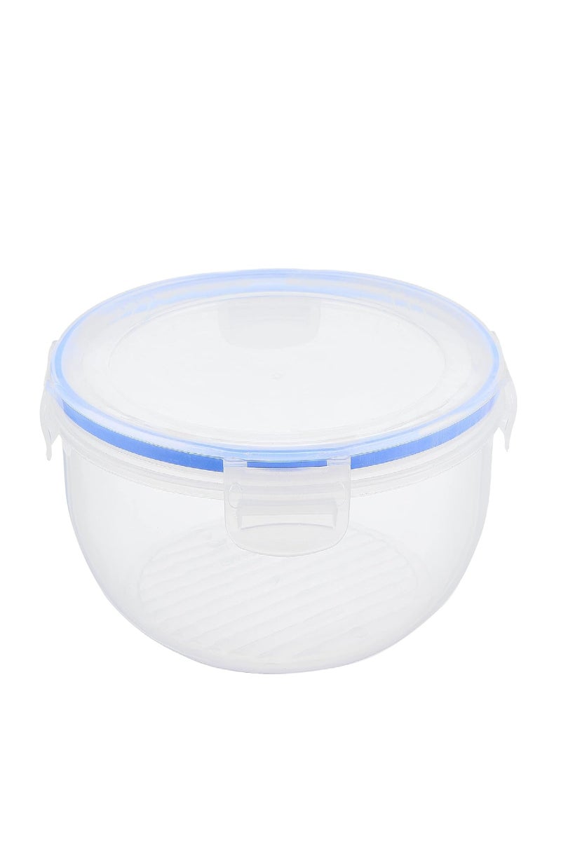 Plasticna Set of 5 transparent bowls with lids For mixing, fermenting bread and preserving foods - Image 3