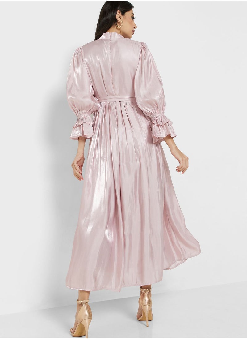Khizana Embellished Waist Detail Dress  - Image 2