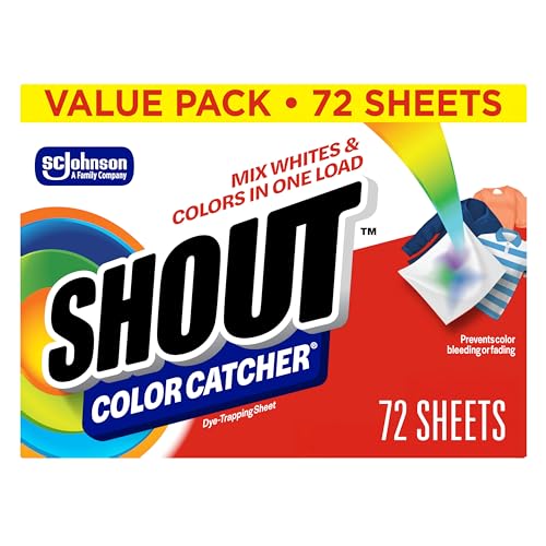 Shout Color Catcher Dye Trapping Sheets, 72.0 Count - Image 1