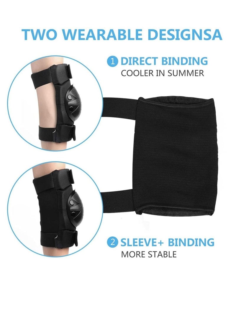 Generic 6-piece Protective Gear Set Cycling Skates Scooter protective gear (Black)  - Image 4