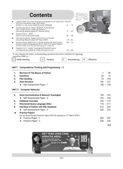 Oswaal CBSE Class 12 Computer Science Question Bank 2023-24 Book  - Image 2