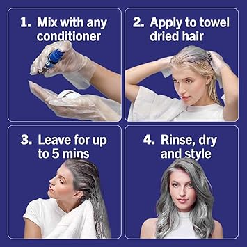 Live Schwarzkopf Colour Drops Vegan SemiPermanent Lasts 2 to 12 Washes Ice Silver 30 ml Pack of 2 - Image 5