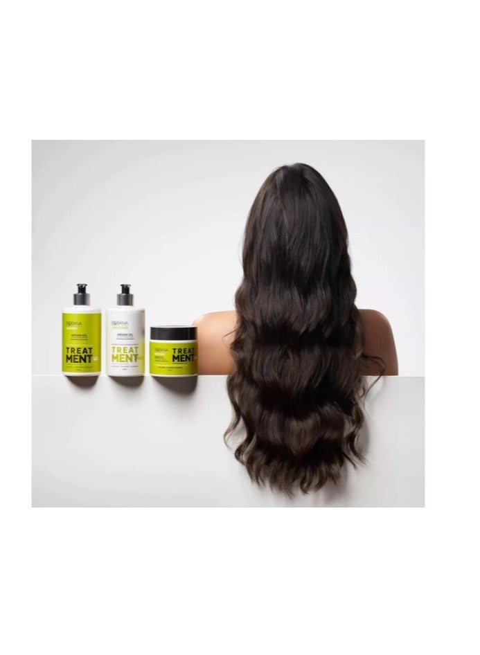 بوبانا ماسك للشعر معالج بزيت الأركان 500 جرام - Image 4