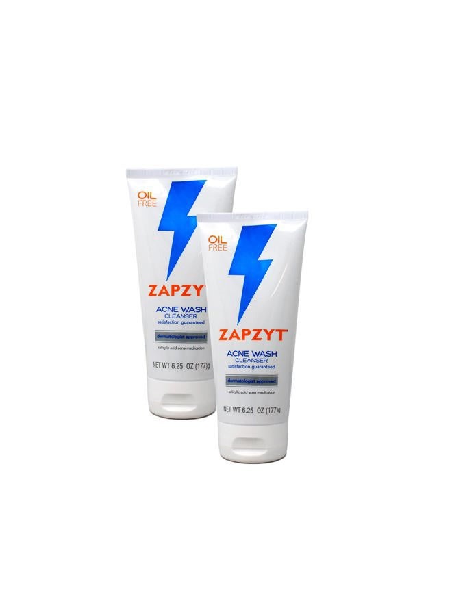 zapzyt Acne Wash, 6.25oz, 2 pk - Image 1